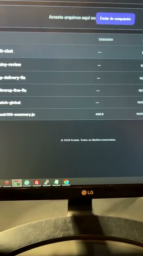 Prévia do vídeo: Monitor e gerenciamento de arquivos