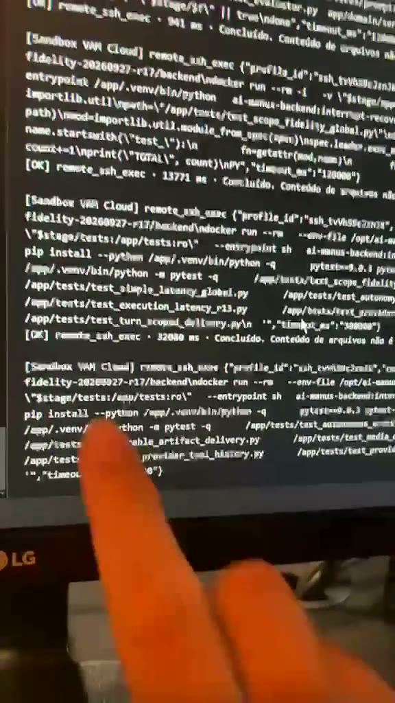 Prévia do vídeo: Do pedido aos testes no Sandbox
